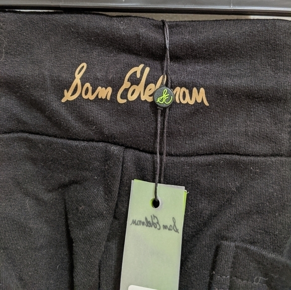 Sam Edleman Black Knee Slit Jogger Women's Size XS - Picture 4 of 13